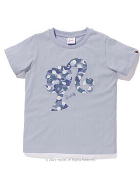 BAPE X Barbie Dot Camo Tee - Ladies XS - A Bathing Ape Rare